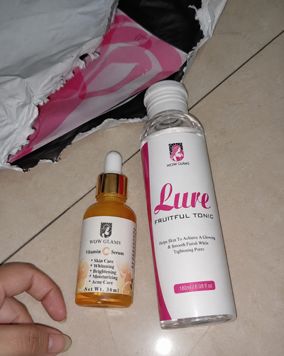 Customer review photo for Vitamin C Skin Serum