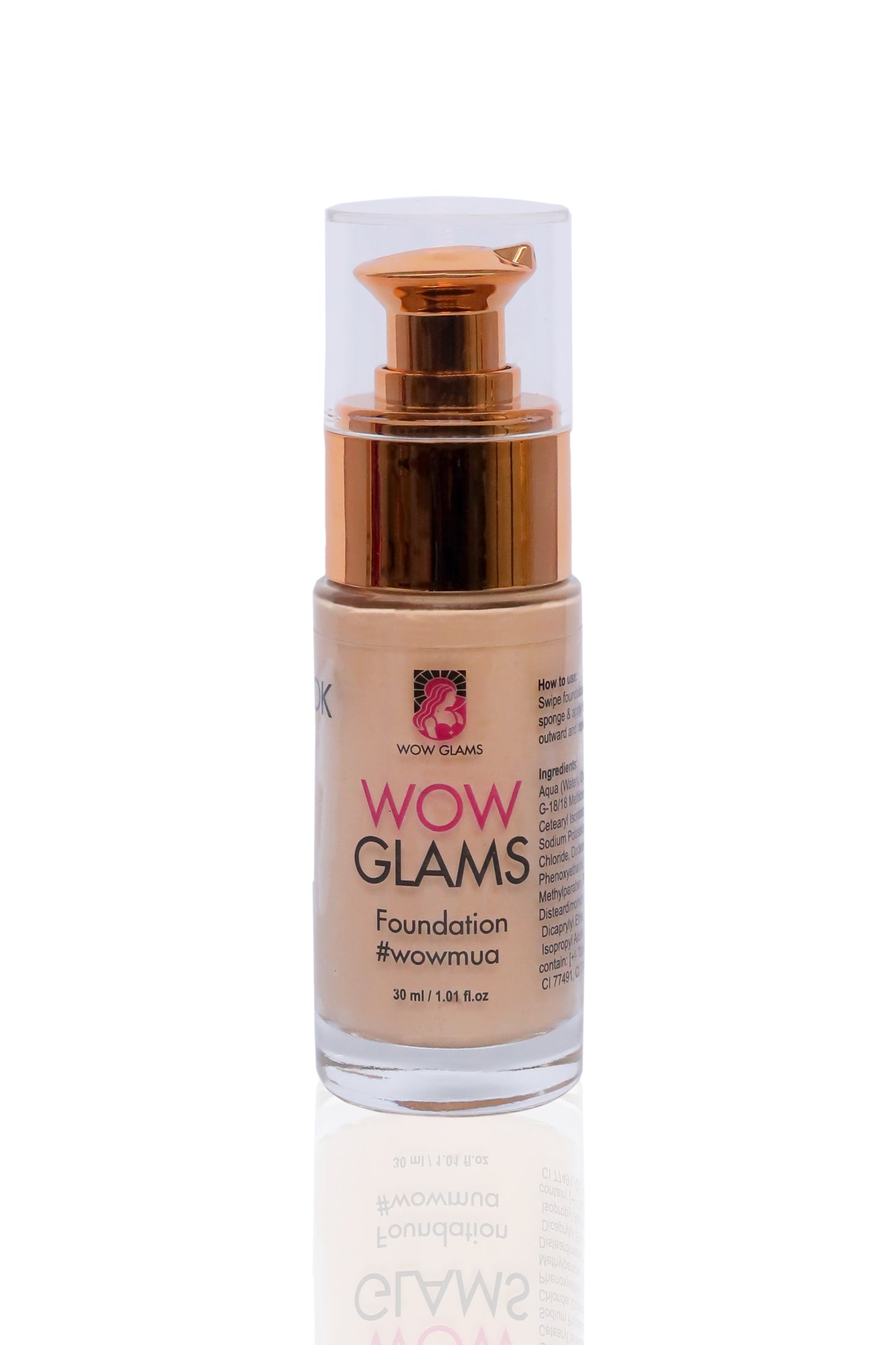 Wow Glams foundation makeup, best foundation, silk foundation, matte foundation, foundation shades