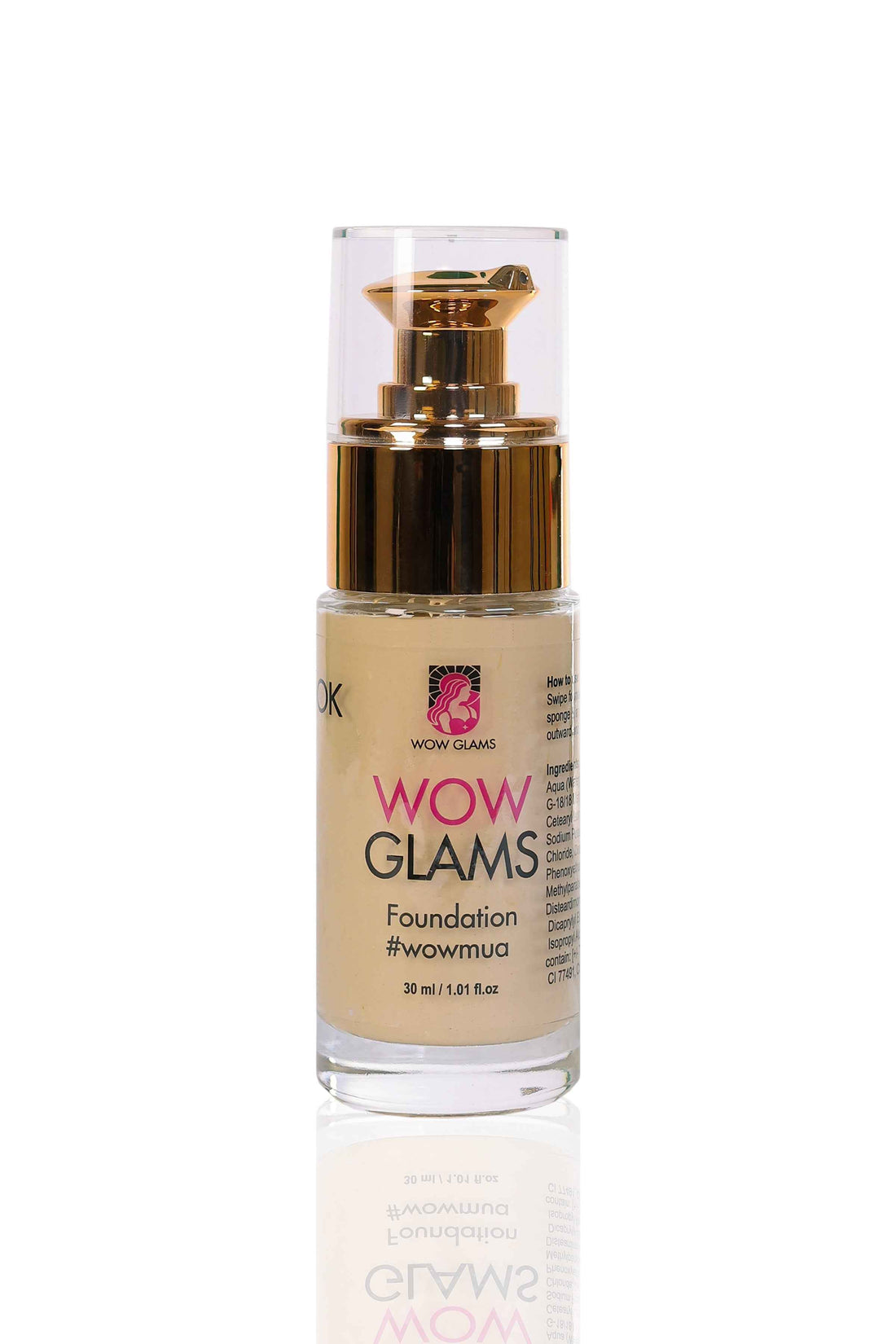 WOWLOOK Foundation - W4 NB FS45 Shade Foundation | Warm Beige - Wow Glams