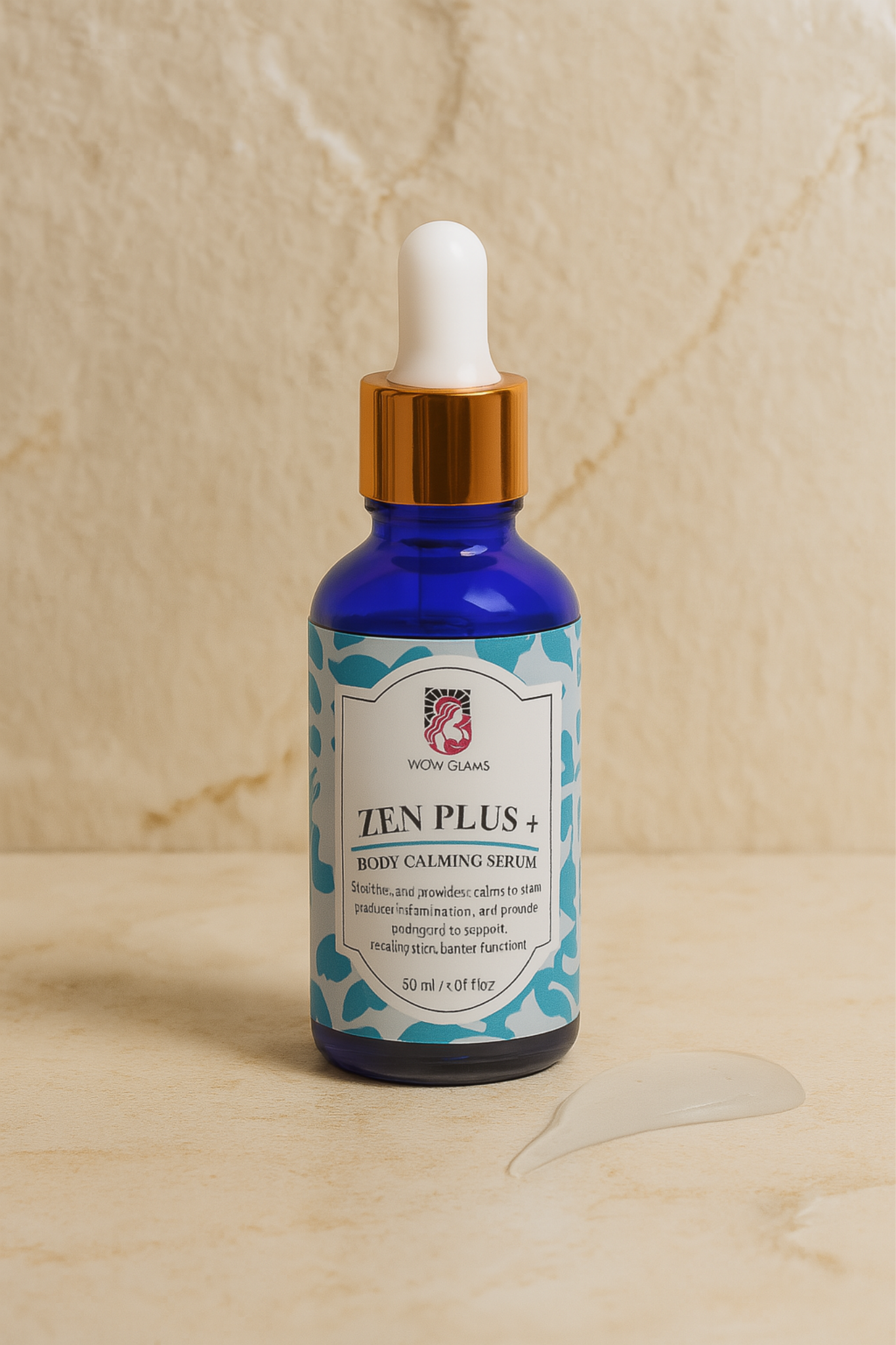 Zen Plus Skin Calming Serum | Anti-Stress Serum - Wow Glams
