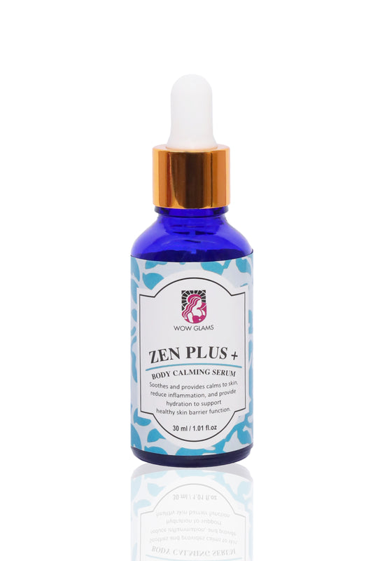 best oil for facial massage, wow glams Zen plus skin calming serum
